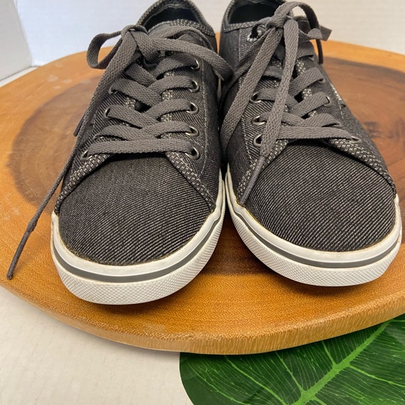 vans Charcoal Grey laced Sneakers - Picture 4 of 9